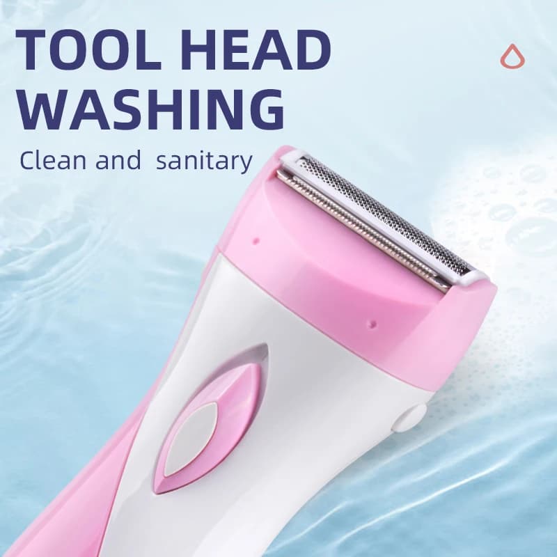 Kemei Rechargeable dame rasoir électrique épilateur rasage laine grattage pour tout le corps utilisa