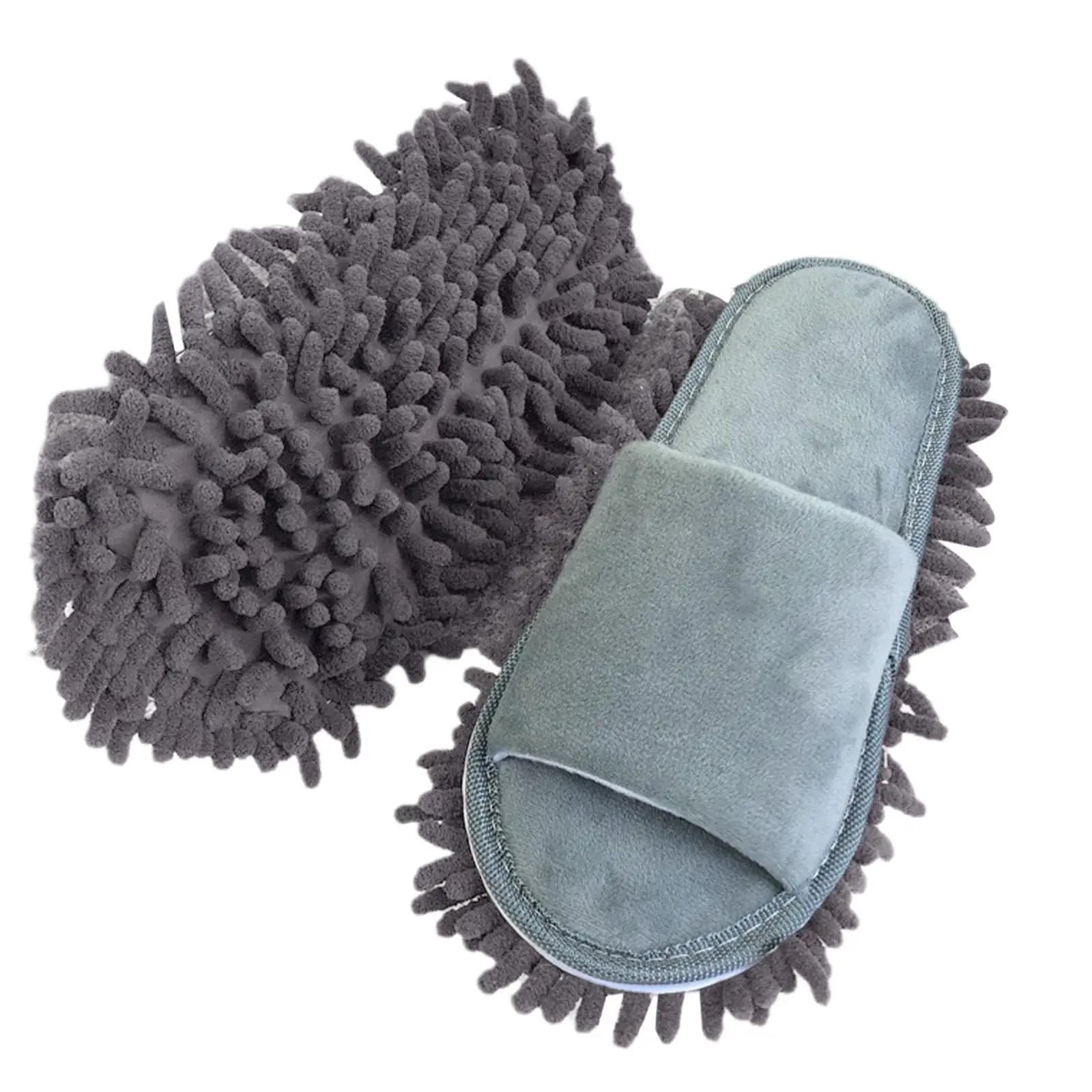Pantoufles multifonctions en microcarence pour livres de sol, chaussures de nettoyage paresseuses, c