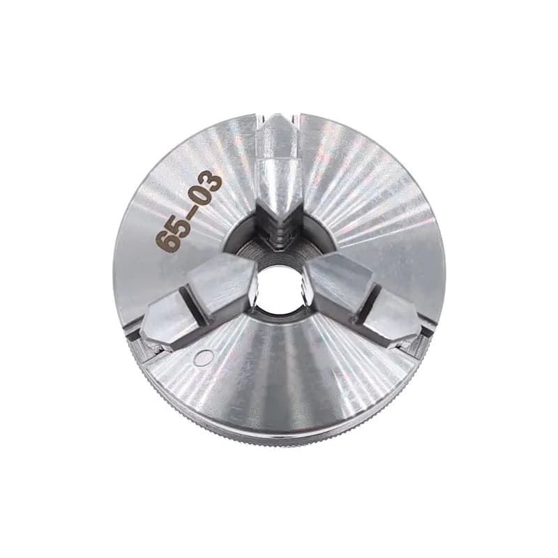 Mandrin de tour manuel à 3 mâchoires 65mm, mandrin de tour à bois CNC de haute précision M14, access