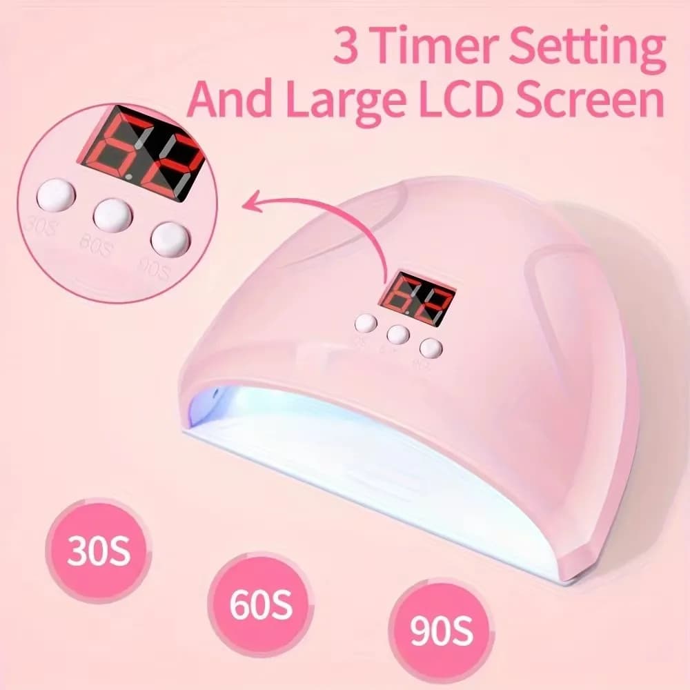 LINMANDA ensemble de manucure USB perceuse à ongles électrique Kit de lime de vernis avec lampe à LE
