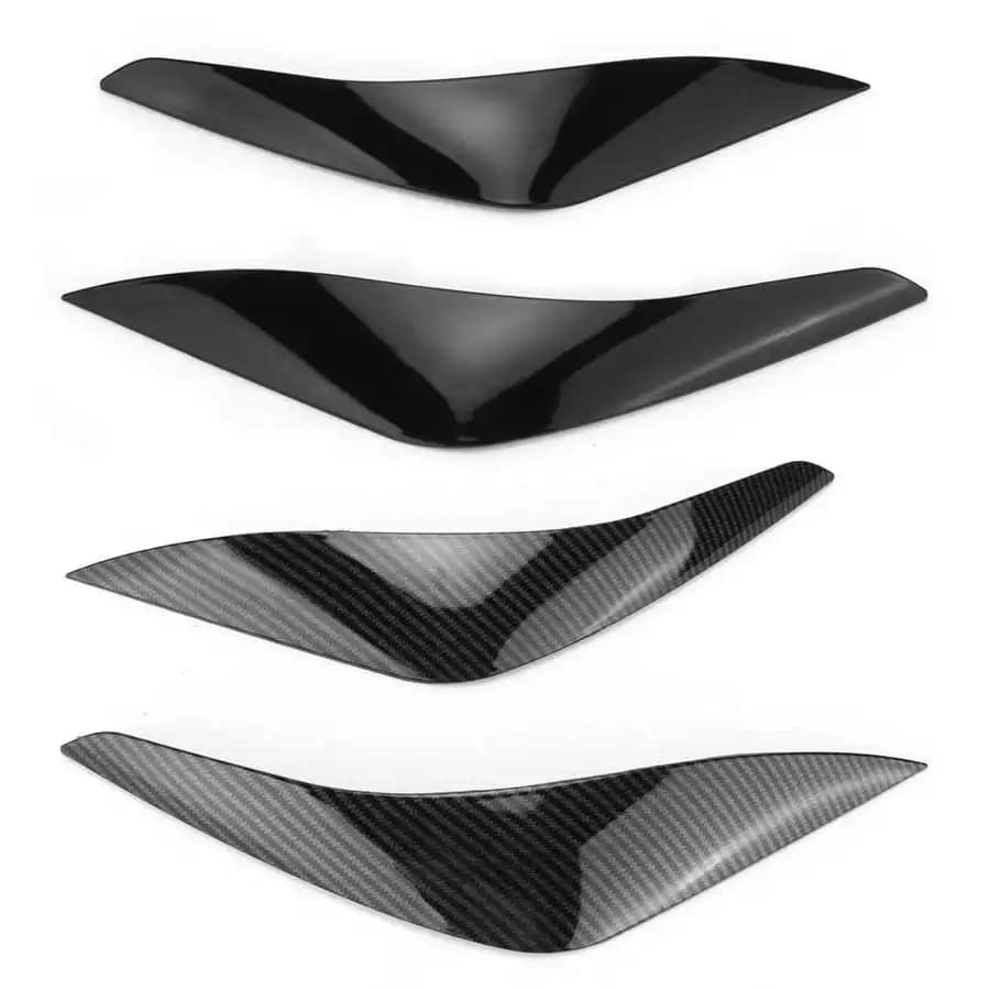 Garniture de couverture de sourcils de paupières de feu arrière de voiture pour Vw Polo Mk6 Aw 2018 
