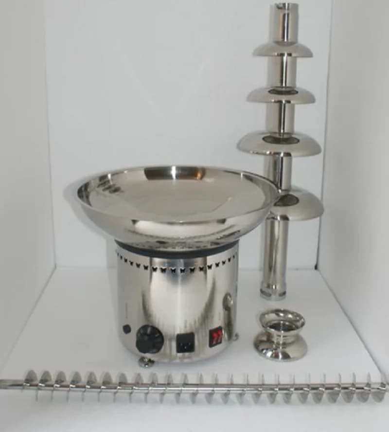 Machine de fontaine de chocolat à 3 niveaux, 110V/220V, pour usage domestique, fête d'anniversaire, 