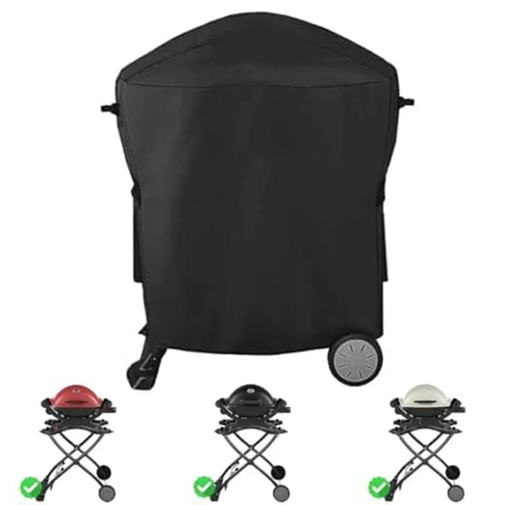Protégez votre gril pour la série Weber Q1000 Q2000 contre l'eau et l'usure avec une housse en tissu