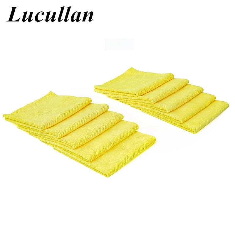 Lucullan paquet de 10 maillons en gros pour modèle de base 40X40CM 300GSM serviette sans bords utili