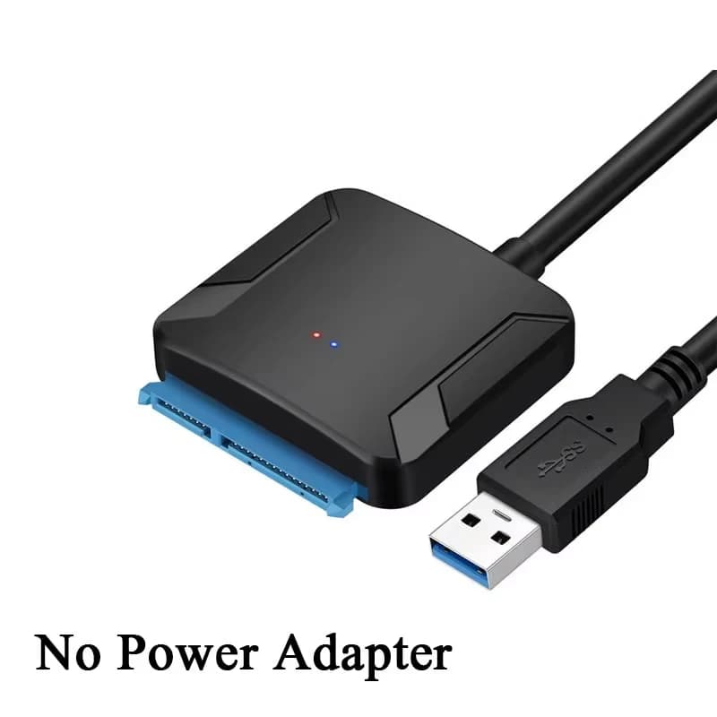 Câble SATA vers USB 3.0, adaptateur de disque dur SATA III, convertisseur pour disque dur SSD HDD 2.