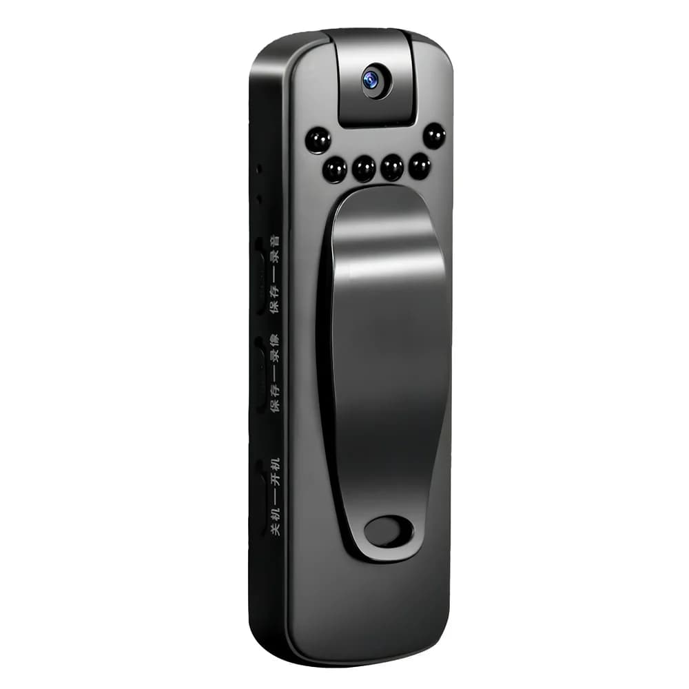 Mini caméra portable HD 1080P, caméscope, stylo statique, caméra portée par le corps de la police, v