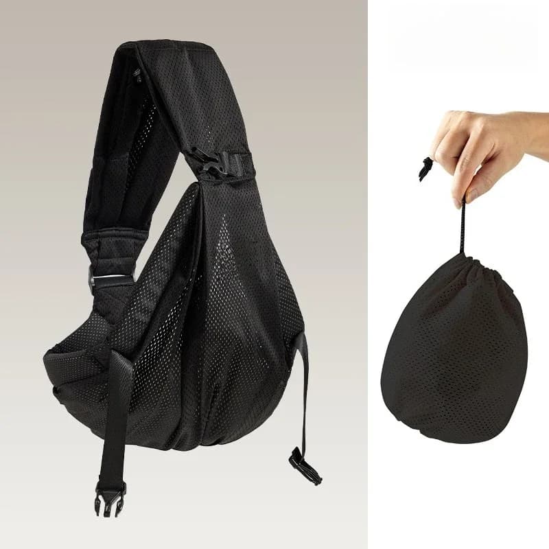Porte-bébé Portable et rangement, taille avant, écharpe de transport pour bébé, ceinture arrière erg