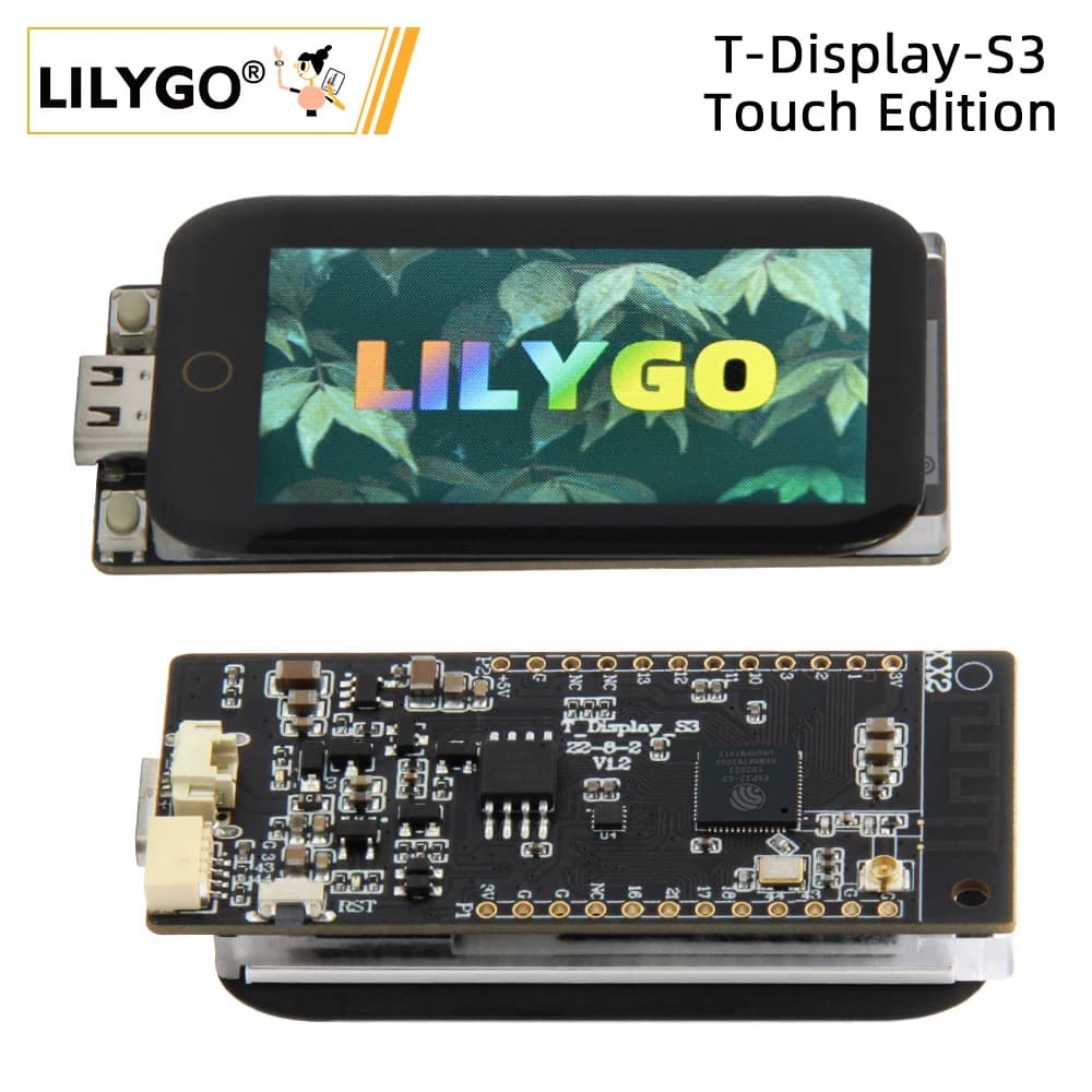 LILYGO® T-Display-S3 Touch Edition Panneau de développement tactile T-Display-S3 pouces, écran LCD S