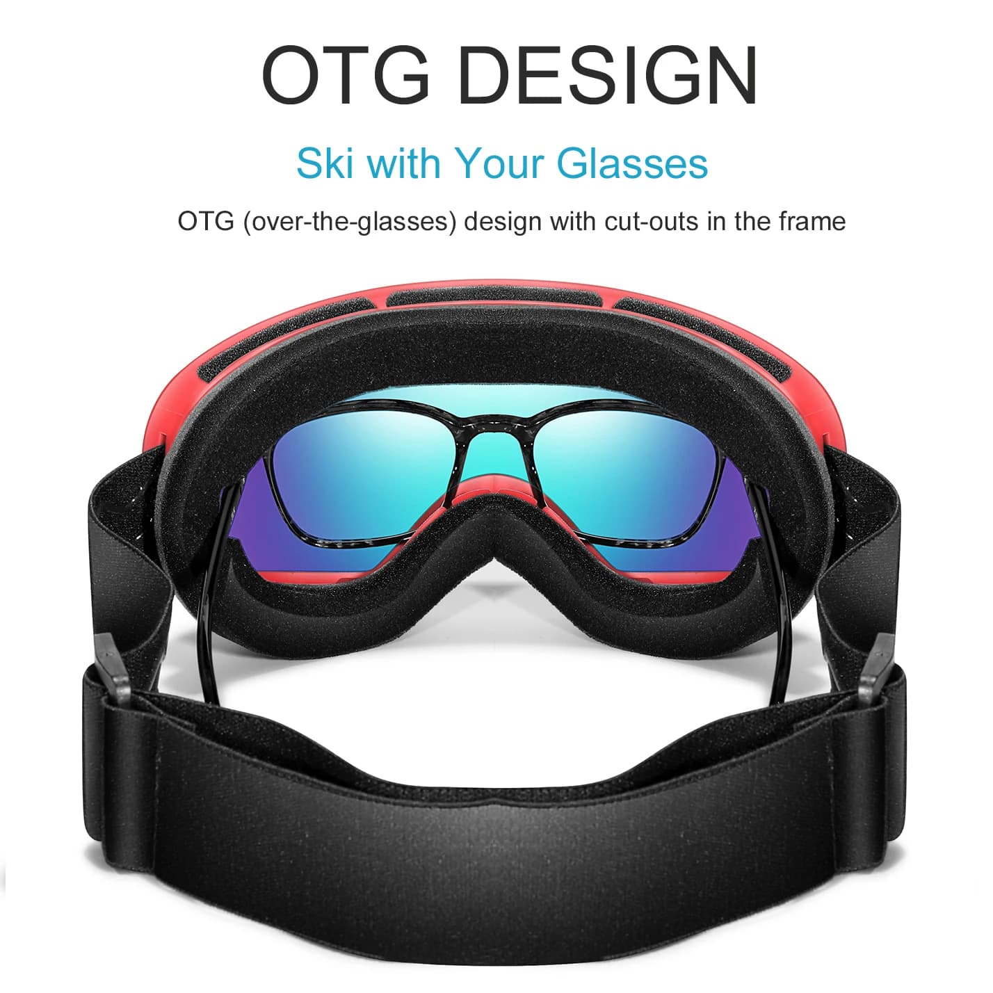 Lunettes de Ski pour hommes et femmes, Anti-buée, pour Sports de plein air, snowboard, motoneige, UV