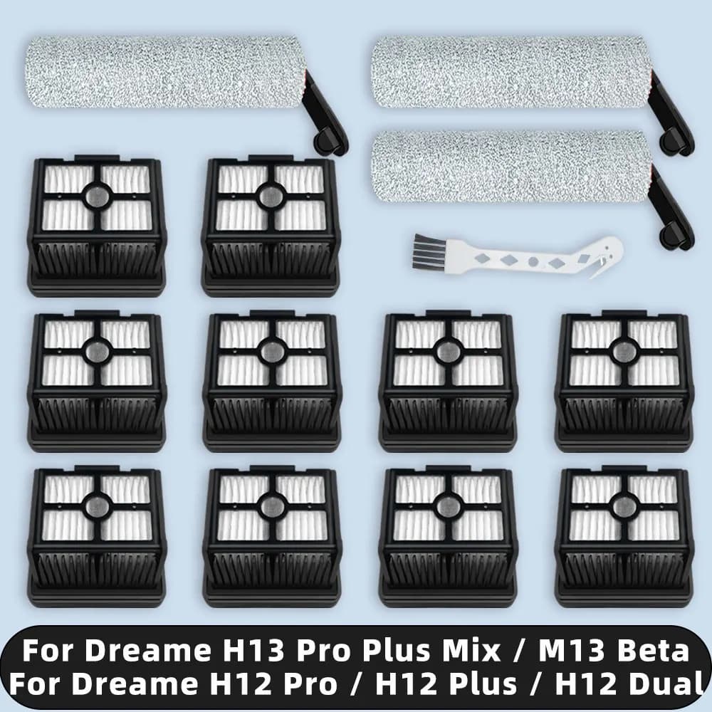Pièces de rechange pour ( Dreame H12 Pro / H12 Dual / H12 Plus / H13 Pro Plus Mix / M13 Beta / G10 P