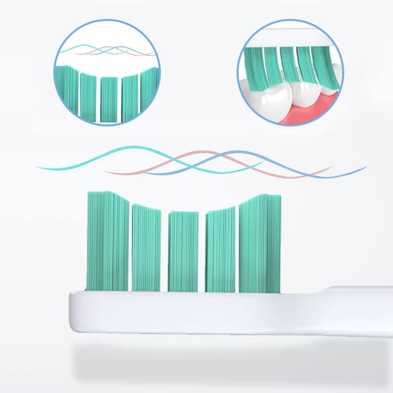 Têtes de brosse de rechange pour XIAOMI MIJIA T300/500, brosse à dents électrique sonique, aspirateu