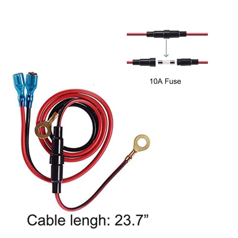 Prise allume-cigare pour voiture 12V 24V, adaptateur pour motos, prise multi-prises pour bateaux, mo