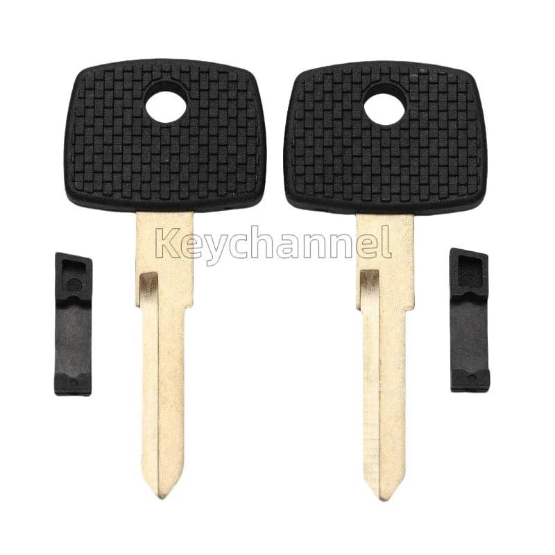 Keychannel 10 pièces/lot clé Tansponder de voiture YM15 boîtier de lame de clé pour Benz camion tran