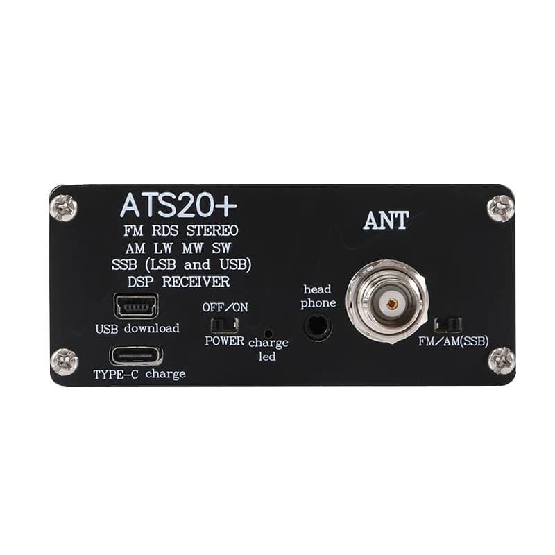 Dernier nouveau récepteur radio ATS-20 + Plus ATS20 V2 SI4732 récepteur DSP SDR FM AM (MW et SW) et 
