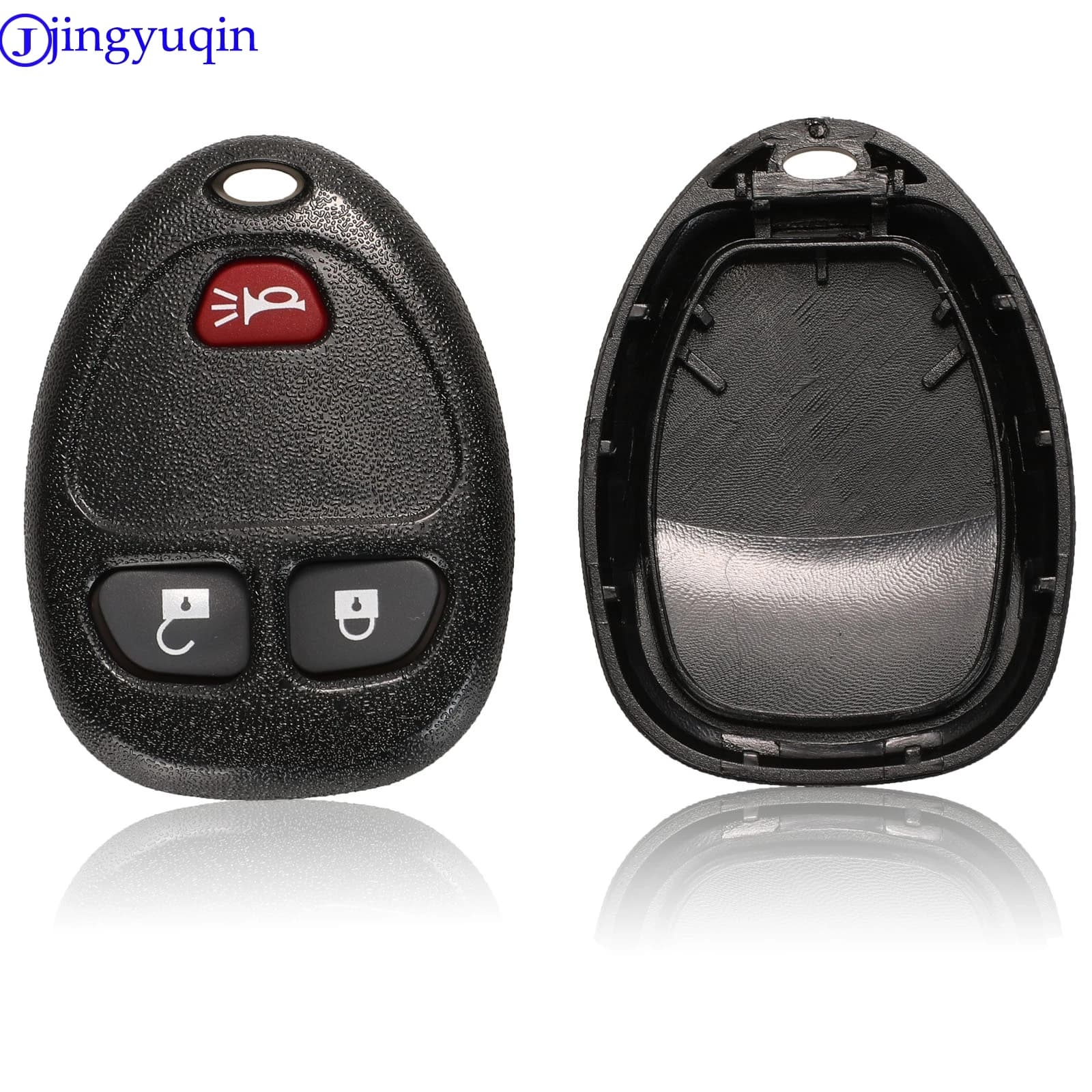 Jingyuqin-Coque de clé de voiture pour Buick Hummer, coque de clé à distance, porte-clés vierge, H3 