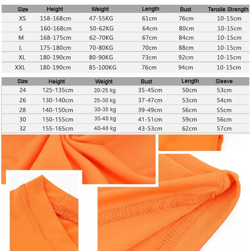 Enfants enfants garçon fille Compression course longue t-shirt Fitness Sport basket-ball Football vê