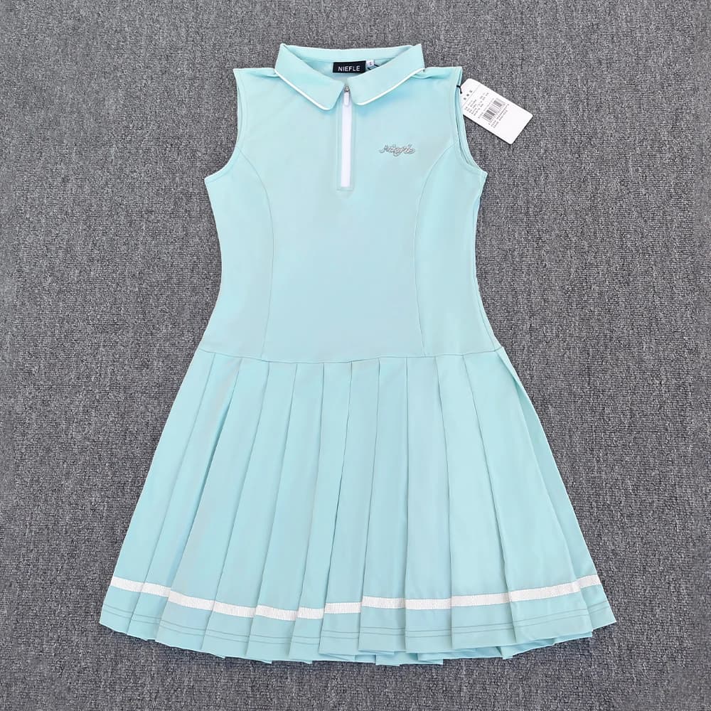 Robe de sport de golf sans manches pour femme, nouveau style 2026, avec propriétés antibactériennes,