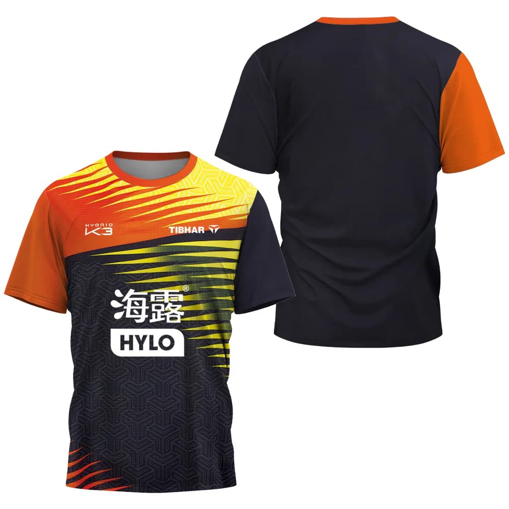 T-shirt de sport Felix Lebrun imprimé en 3D, respirant et à séchage rapide, maillot de tennis de tab