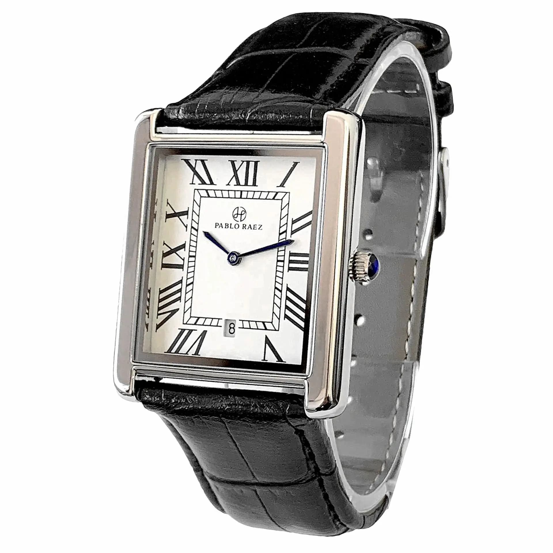 UTHAI hommes montre affaires lumière marque de luxe carré classique calendrier étanche ceinture mâle