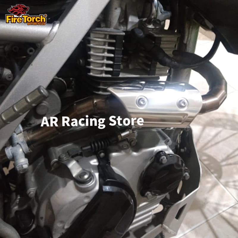 Bouclier thermique universel pour tuyau d'échappement de moto, couverture en Fiber de carbone, isola