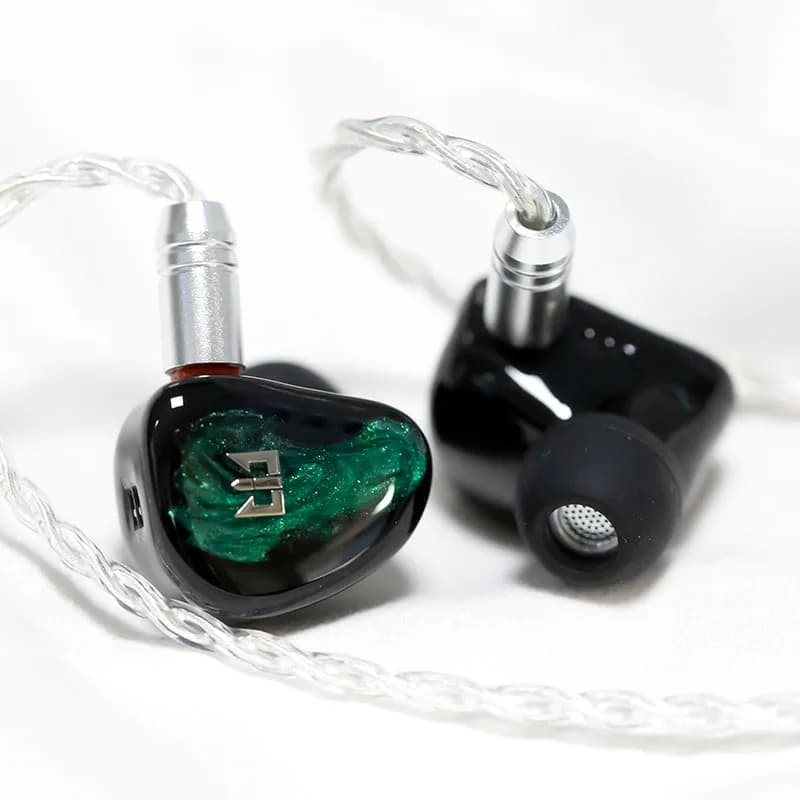TRI-Écouteurs intra-auriculaires filaires Star River 2esse, écouteurs avec interrupteur de réglage, 