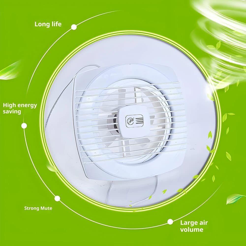 Ventilateur extracteur pour fenêtre et mur, 220V, 4 ", 6", 7 ", 110mm, 150mm, 180mm