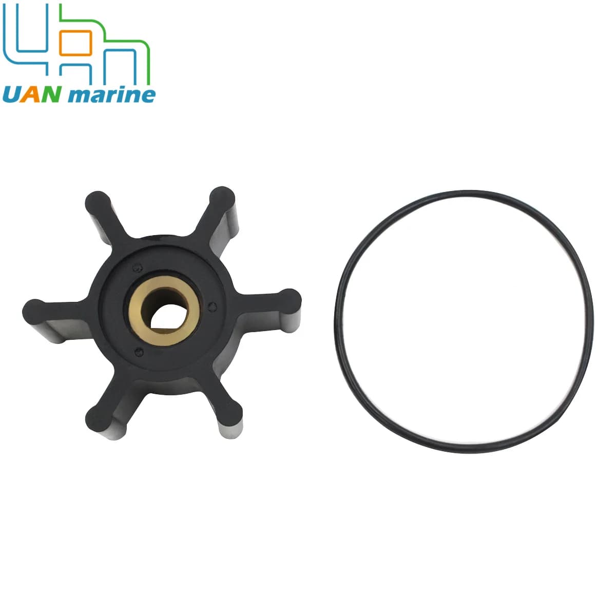 6303-0001 Kit de turbine de pompe à eau flexible pour Jabsco Inboard Marine 6303-0003 CEF 500138   J