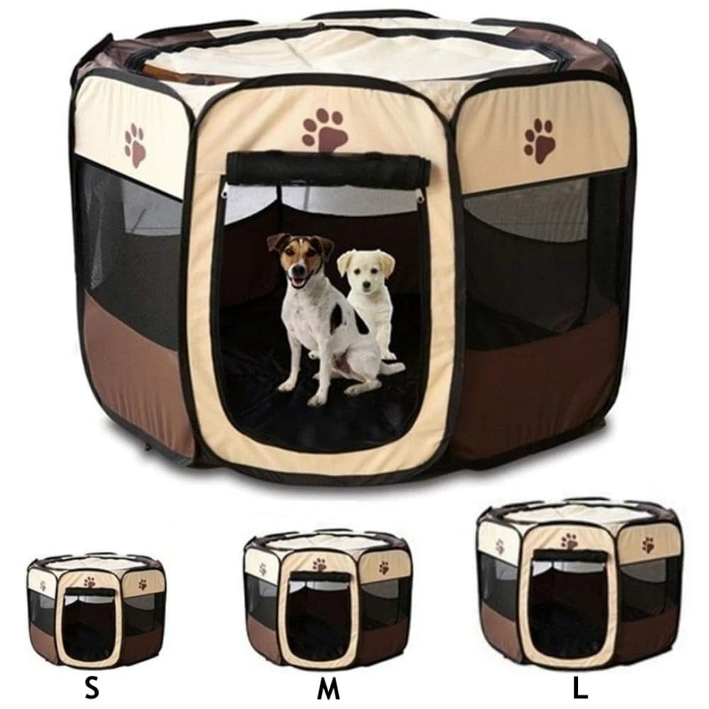 S/M/L chat salle de livraison détachable été tente pour animaux de compagnie en plein air chien lit 