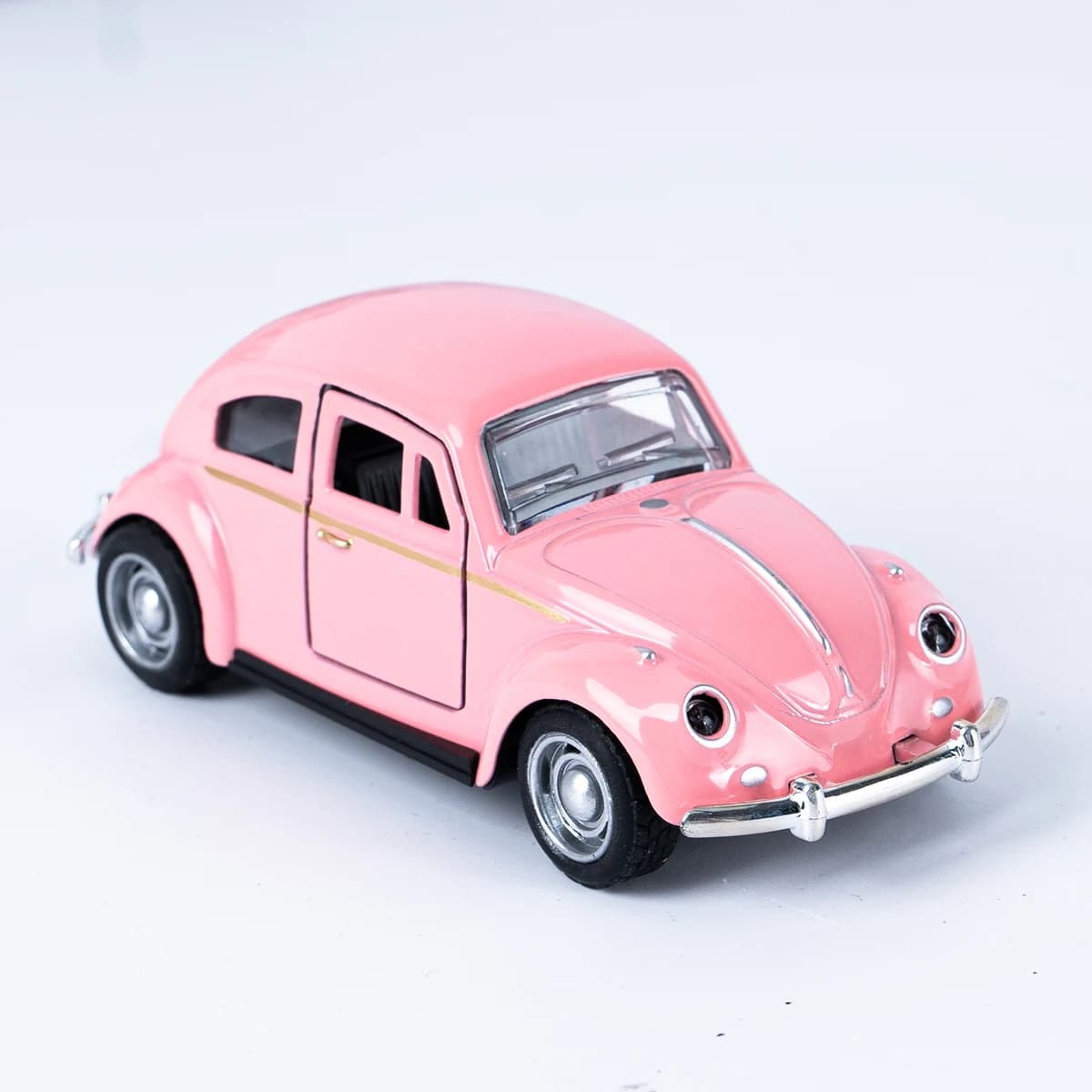 Classique 1: 36 tour alliage Double porte rétro coccinelle voitures modèle garçons et enfants jouets