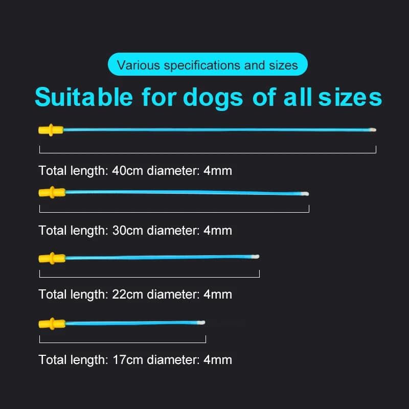 100 pièces en gros sperme canin Injection sperme déposition insémination artificielle chien de compa