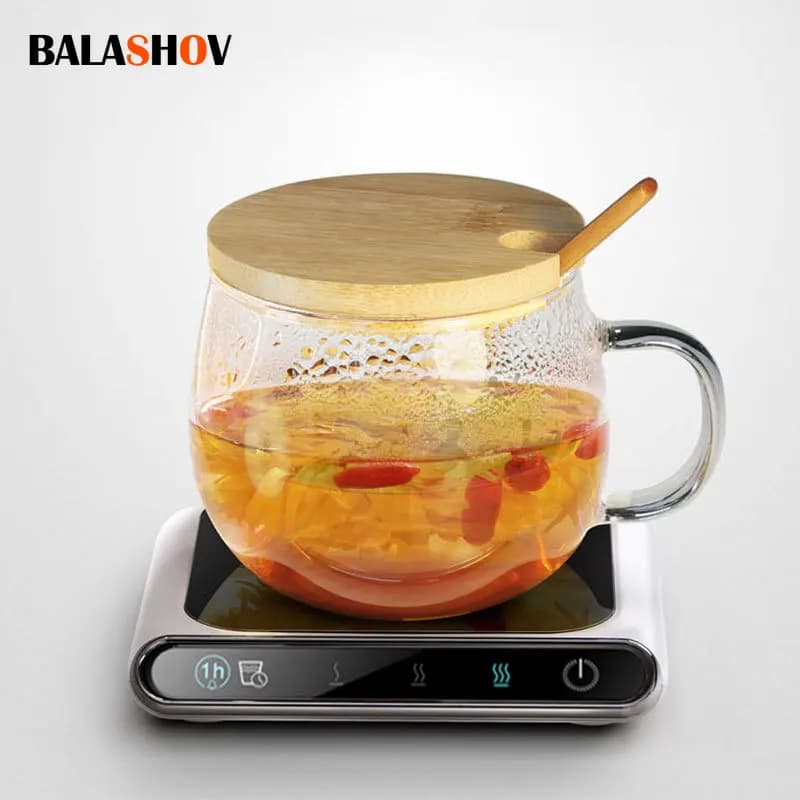 Chauffe-tasse à café portable USB, pour bureau, maison, bureau, chauffe-boisson électrique intellige