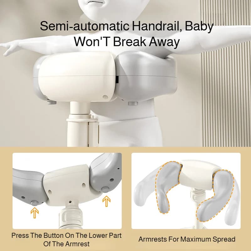 Support de douche réglable pour bébé, dispositif de bain antidérapant pour enfants, support de bain 