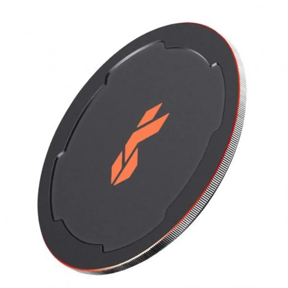 K&F CONCEPT 49/52/55/58/62/67/72/77/82mm Capuchons d'objectif magnétiques en métal 2-en-1 (fonctionn