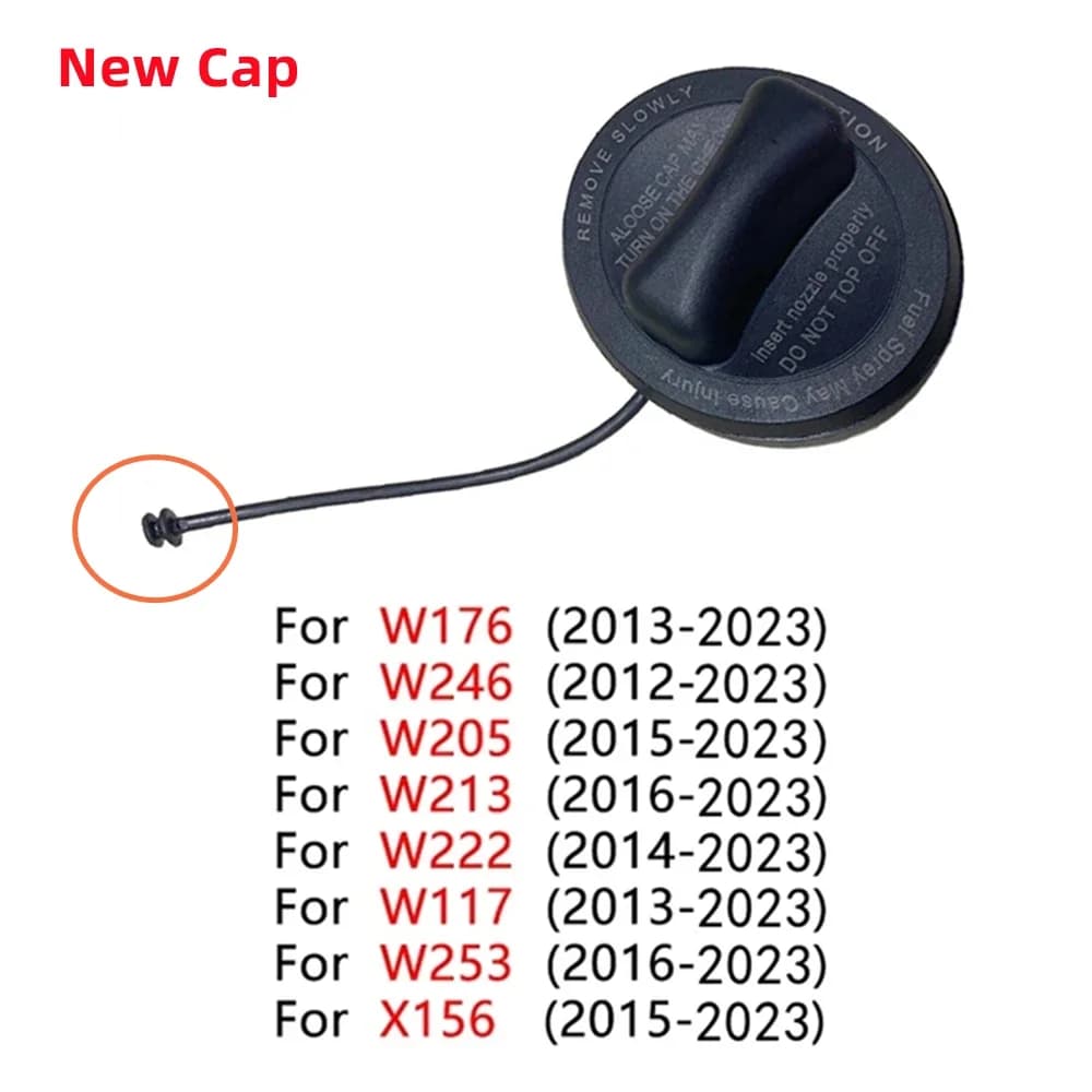 Pour Mercedes Benz C E A S classe W204 W205 W203 W211 W212 W169 W245 W220 W221 couvercle de réservoi