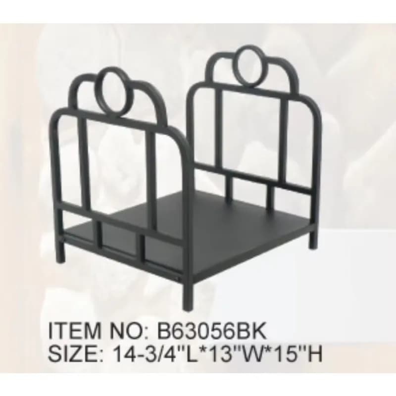Porte-bûches moderne en fonte pour l'extérieur et l'intérieur, le meilleur choix, nouvelle arrivée, 