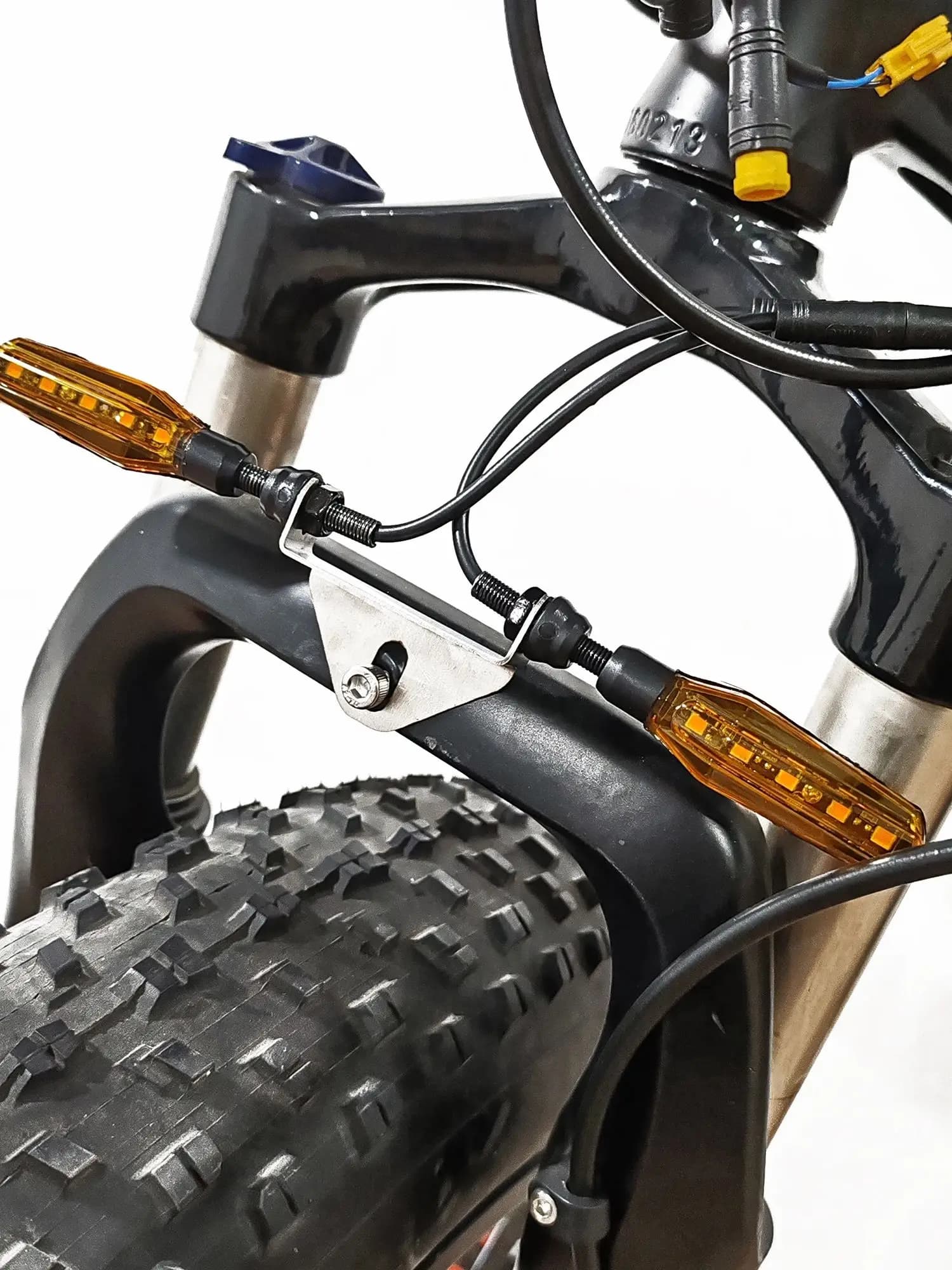Kit de clignotants de vélo électrique IGO-E, 36V 48V52V 72V, câble étanche clignotant à flux