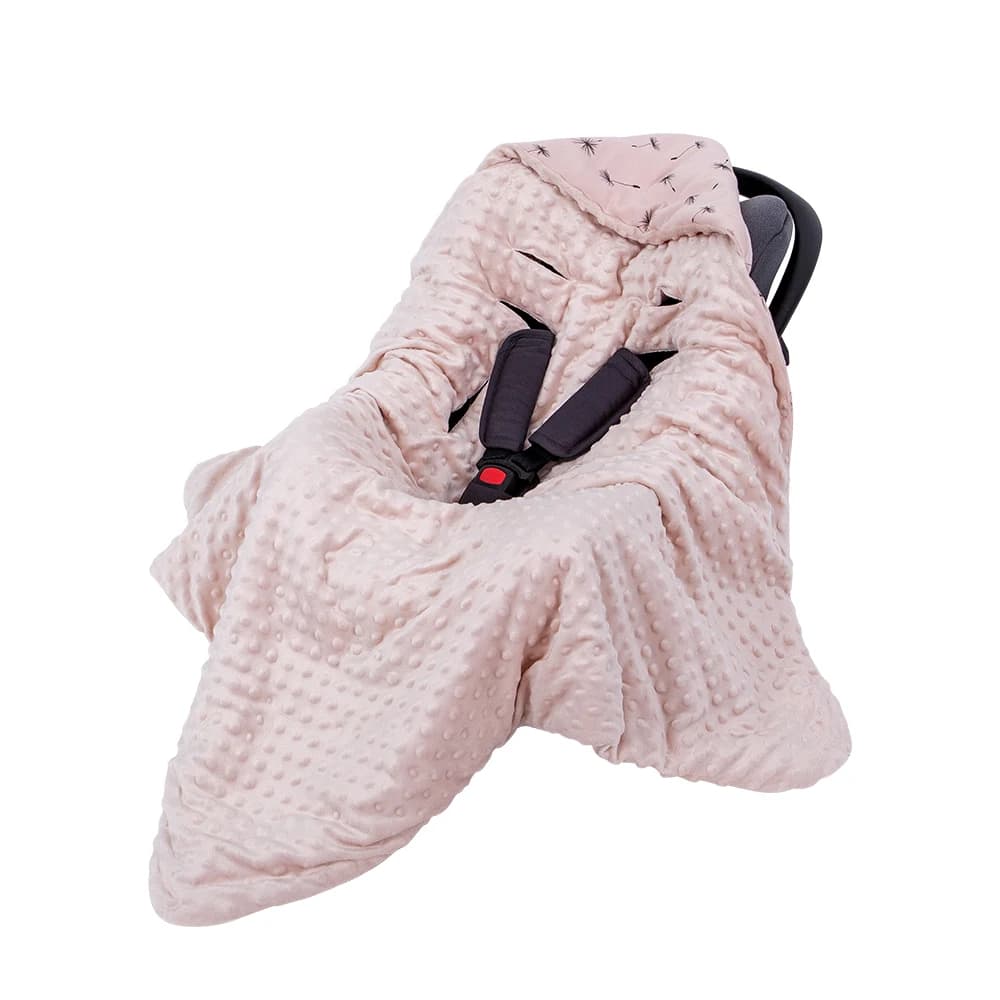 Couverture pour nouveau-né avec capuche, coupe-vent, Go à l'extérieur, chaude et Portable, panier, s