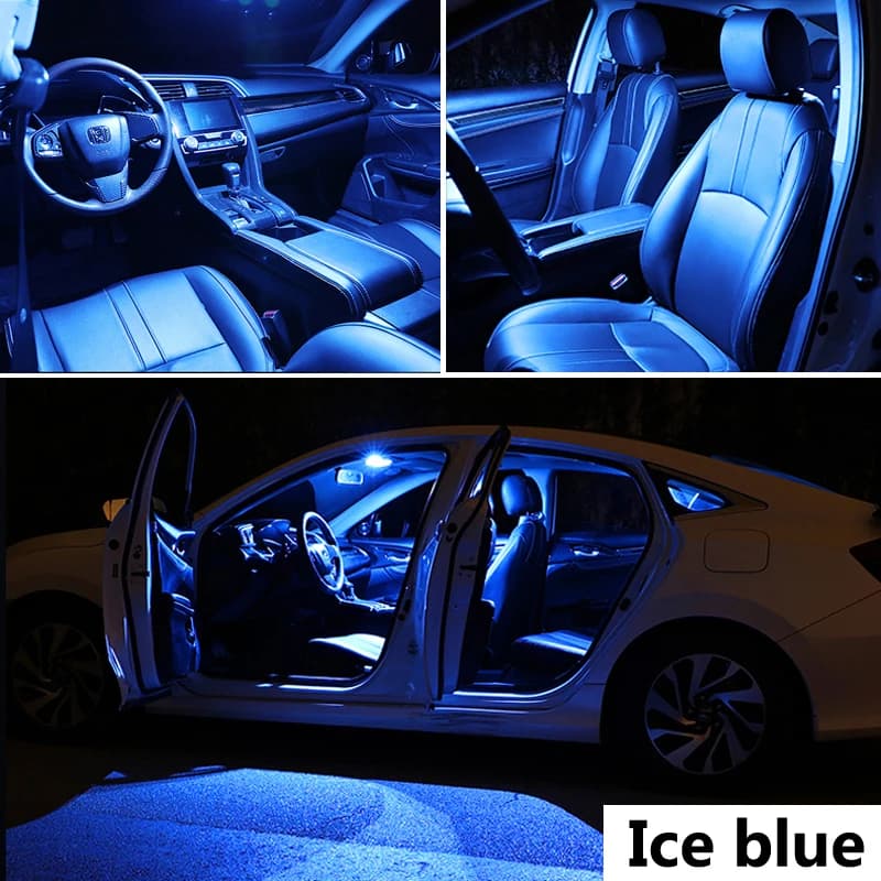 ZITWO 11 pièces LED intérieur dôme lecture coffre ampoule Kit pour Hyundai ix20 2010 2011 2012 2013 