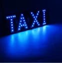 TCYATO TAXI – Feu de signalisation LED USB pour plaque d'immatriculation, indicateur de taxi, feu d'
