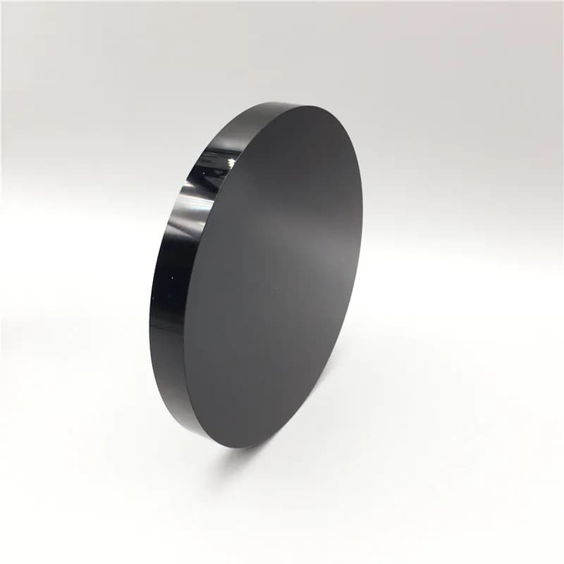 Disque Circulaire en Obsidienne Noire Naturelle de 15cm, Plaque Ronde Fengshui, Miroir, Pierre de Cl