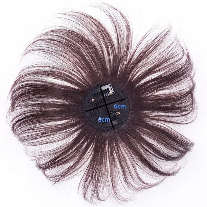 Toppers de cheveux humains de réparation de cheveux supérieurs légers, postiche naturelle, extension