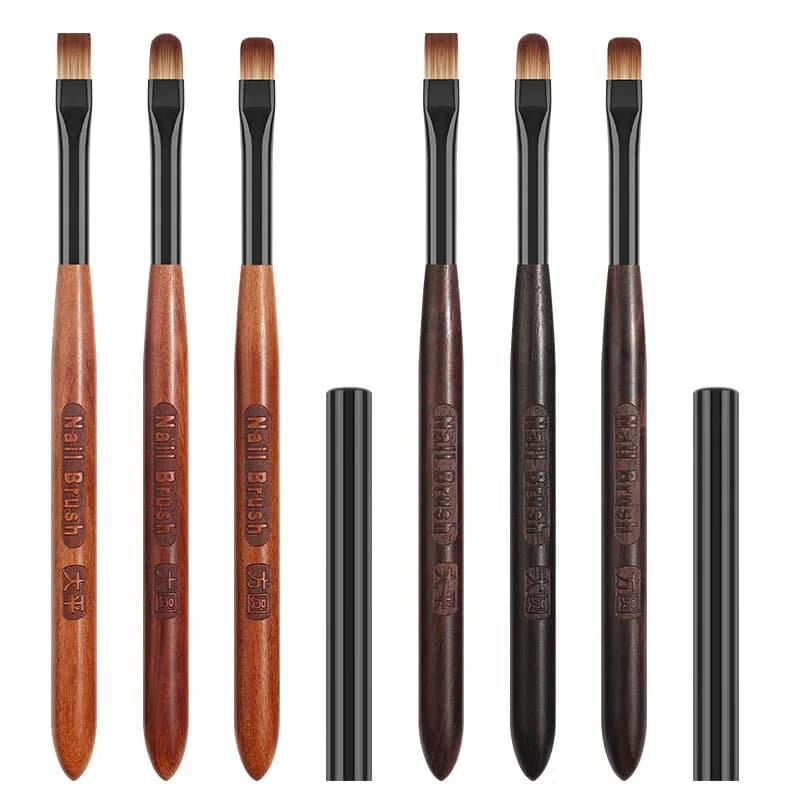Stylo de photothérapie pour colle à ongles, stylo pinceau pour gel UV, pinceau acrylique, pinceaux p