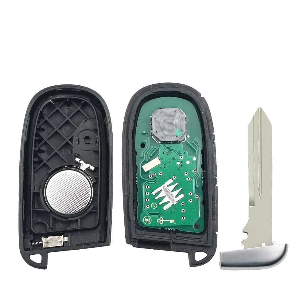 KEYYOU Remplacement Clé à distance intelligente à 5 boutons M3N 40821302   Fob 433MHz pour Jeep Gran