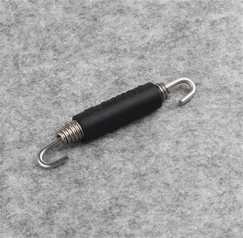 2 pièces tuyau d'échappement crochet à ressort moto crochets à ressort en acier inoxydable pour Akra