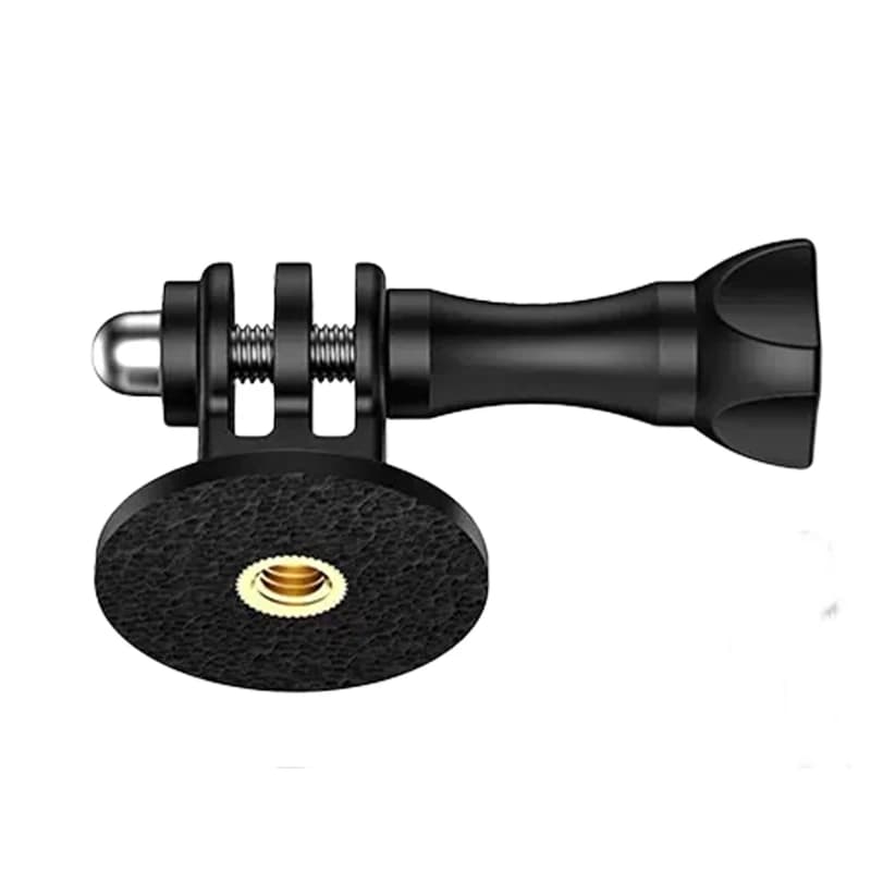 Adaptateur de montage sur rotule pour GoPro, base de cardan rotative à 1/4 °, trépied de caméra, sup