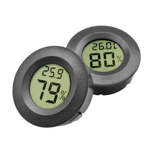 1 mini thermomètre et hygromètre numérique LCD-50 ° C à +70 ° Compteur de température et d'humidité 