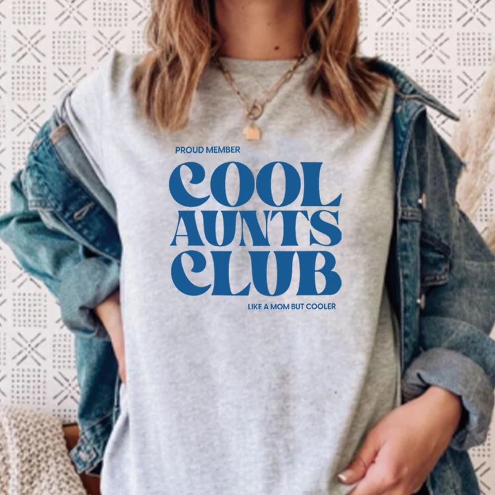 Cool tante Club graphique t-shirts Cool tante chemises Cool tante Club promu à tante chemises future