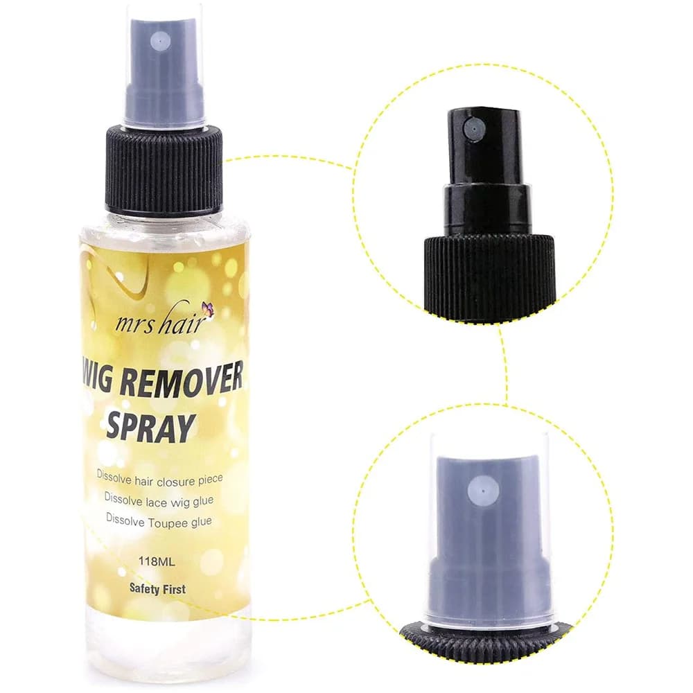 Dissolvant de colle pour cheveux, dissolvant de colle pour perruque en dentelle, pour extension de c