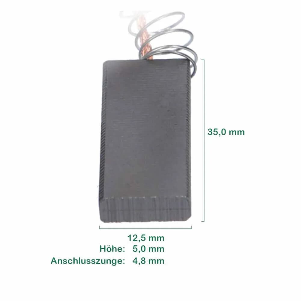 Balais de moteur en carbone, 2 pièces, pour Bosch, Siemens Maxx, remplacement 00154740   Pièces de m