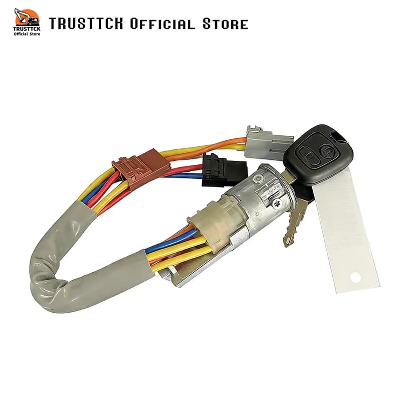 252121   Interrupteur d'allumage avec antivol pour PEUGEOT 106 405 4162-92 6P 4162.92 416292